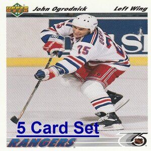 John Ogrodnick Hockey Card Collection